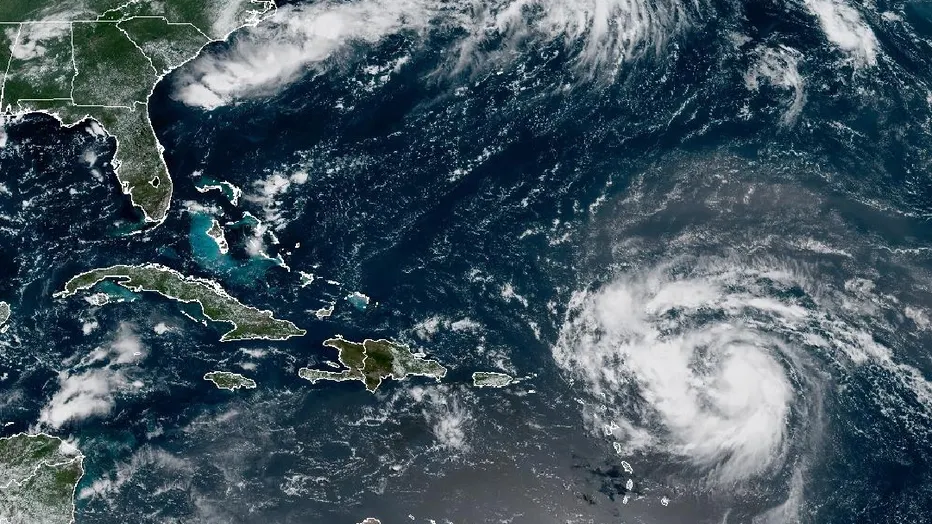 Category 5 Hurricane Erin (2025) - Historical Storm Tracking