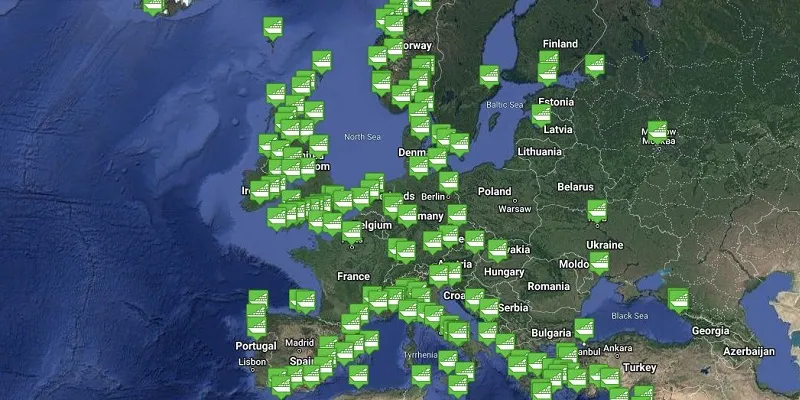 European Region Cruise Port Tracker