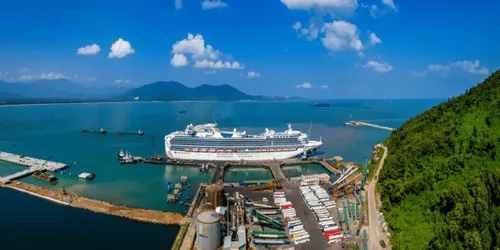 Port of Chân Mây, Vietnam