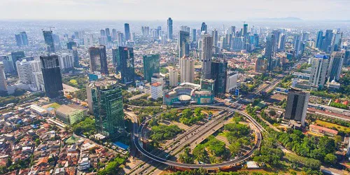 Port of Jakarta, Indonesia