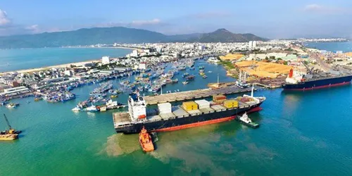 Port of Quy Nhon, Vietnam