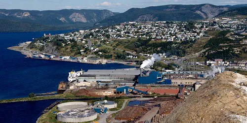 Port of Corner Brook, Newfoundland and Labrador, Canada