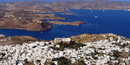 Port of Patmos, Greece