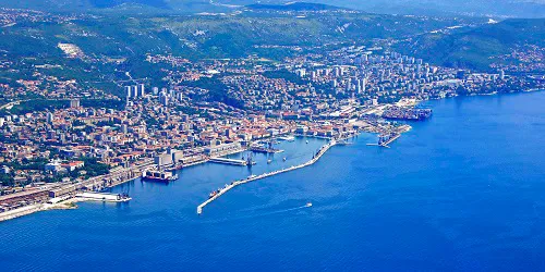 Port of Rijeka, Croatia