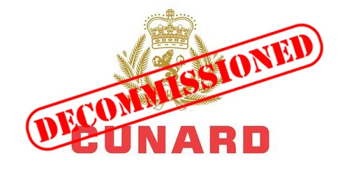 Cunard Cruise Line Decommed Logo