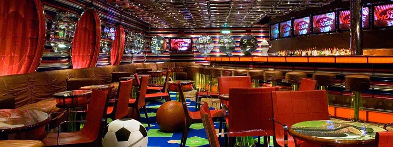 Carnival Cruise Sports Bar