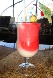 Miami Vice - Carnival Cruise Line Beverage Recipe