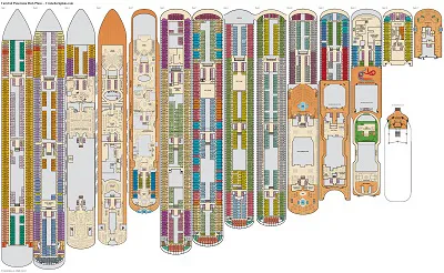 Carnival Deck Plans