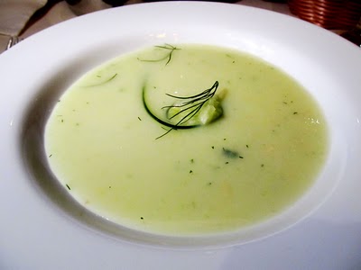 Cucumber Soup (chilled) - Carnival Cruise Line Food Recipe
