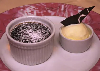 Warm Chocolate Melting Cake - Carnival Cruise Line Food Recipe