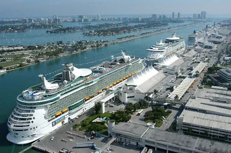 Royal Caribbean Embarking In Miami