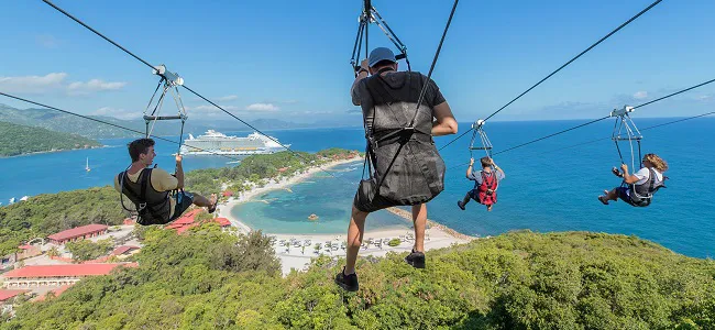 Royal Caribbean Excursion - Labadee Haiti Zip Line