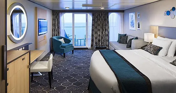 Royal Caribbean Junior Balcony Suite Stateroom