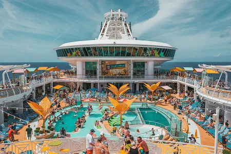 Royal Caribbean Ship Top Deck