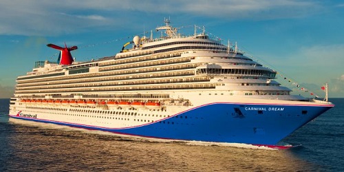 where is carnival dream cruise ship now