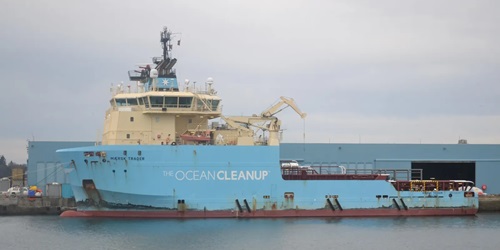 Maersk Trader - The Ocean Cleanup