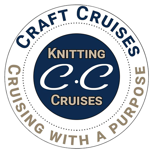 Antarctica Knitting Cruise 2023 Themed Cruise Logo