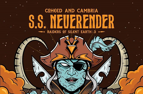 Coheed And Cambria S.S. Neverender Raiders Of Silent Earth: 3 Themed Cruise Logo