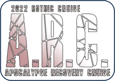 Gothic Cruise 2022 Themed Cruise Logo