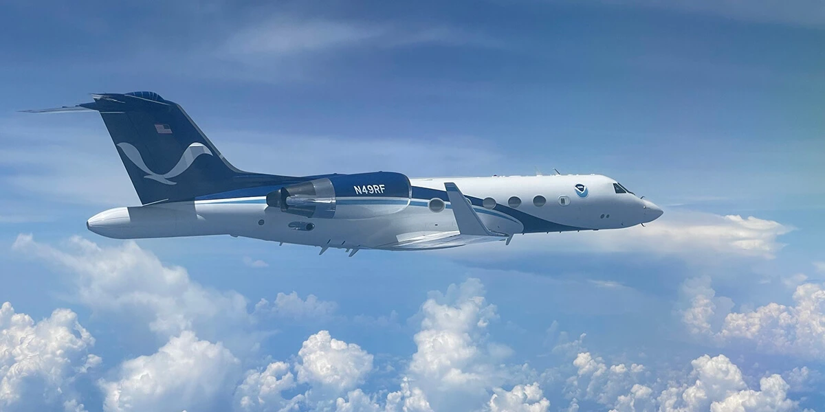 NOAA Gulfstream IV Gonzo Hurricane Hunter