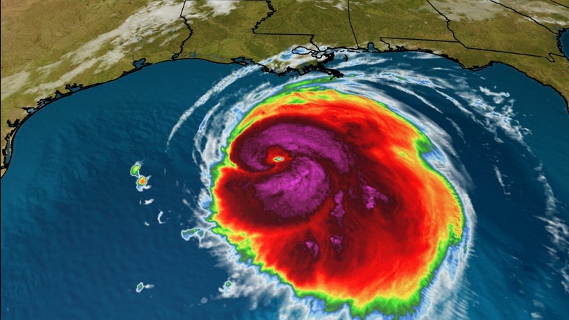Category 4 Hurricane Laura - 2020