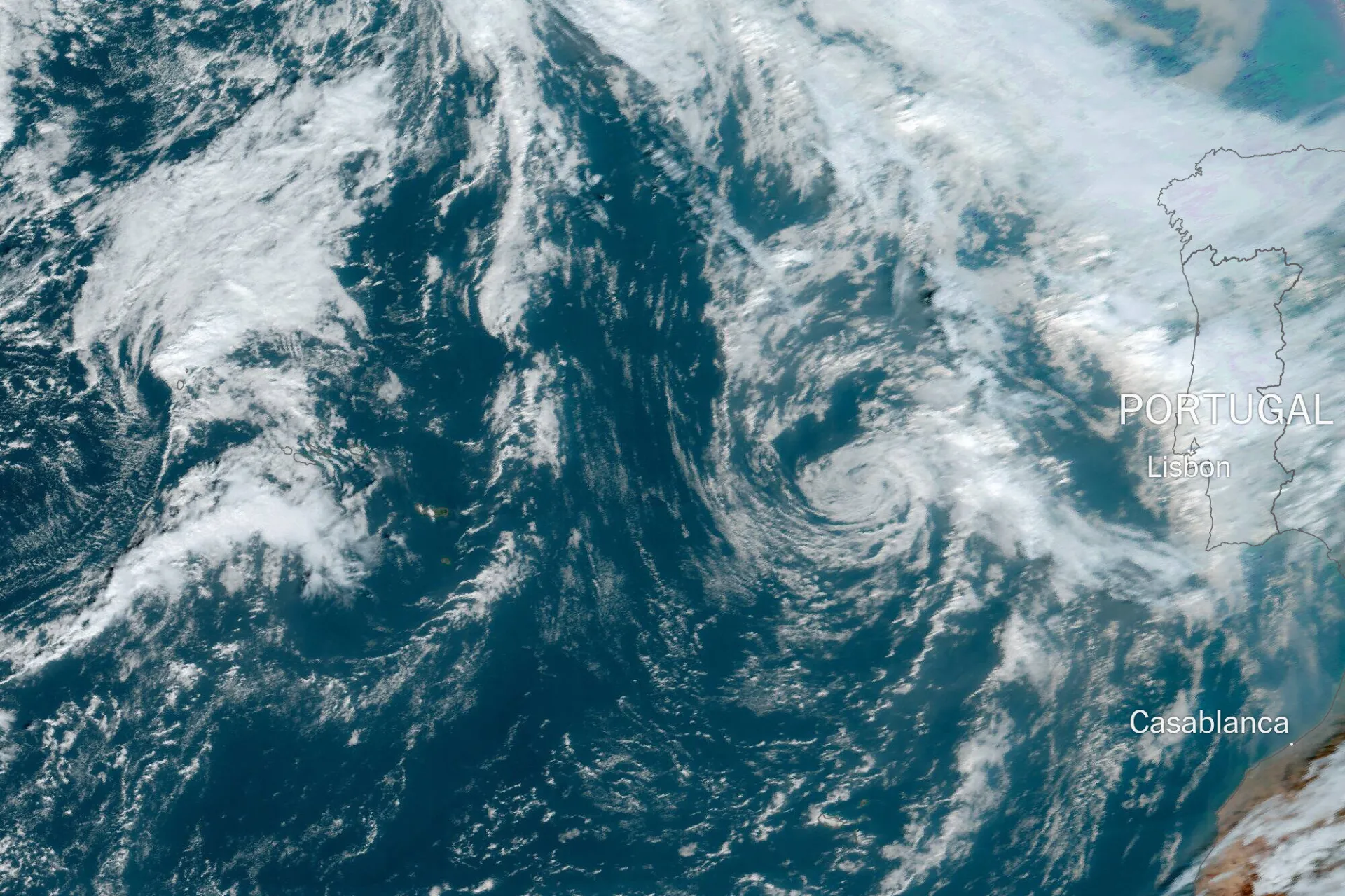 Remnant Low Patty Historical Storm Tracking & Data Cruising Earth