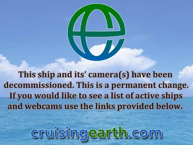 Carnival Imagination - Bridge (Forward) Webcam / Camera Decommissioned